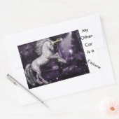 Eenhoorn auto Sticker (Envelop)