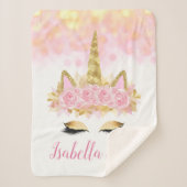 Eenhoorn Baby Peuter Deken (Voorkant)