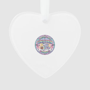 Eenhoorn Basketbal Eenhoorn Stuiteren Grappig Shir Ornament