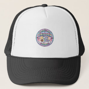 Eenhoorn Basketbal Eenhoorn Stuiteren Grappig T-sh Trucker Pet