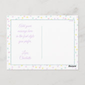 Eenhoorn Bedankt Card Briefkaarten (Achterkant)