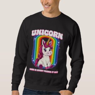 Eenhoorn bij twijfel Prance It Out Unicorn 1 Trui