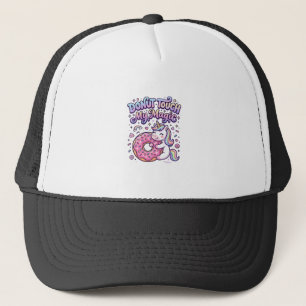 Eenhoorn Donut Raak Mijn Magische Cadeau Idee Stic Trucker Pet