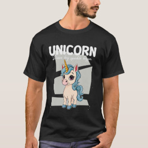 Eenhoorn Droom Schittering Grotere Eenhoorn T-shirt
