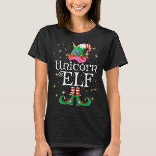 Eenhoorn Elf Meisjes Vrouwen Grappige Bijpassende T-shirt