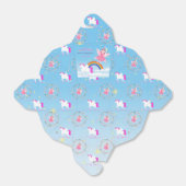 Eenhoorn en Fairy Magic verjaardagsfeestje Bedankdoosjes (Uitgevouwen)