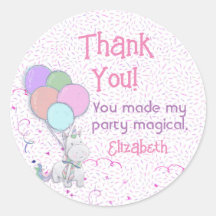 Eenhoorn en sprinkels kleurrijke verjaardag