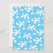 Eenhoorn Flippers Pool Party Kaart (Achterkant)