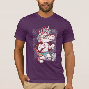 Eenhoorn gaat naar school t-shirt