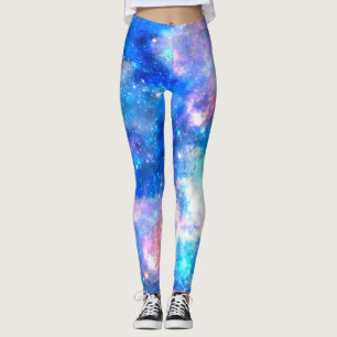 Eenhoorn Galaxy Night Sky Print Leggings