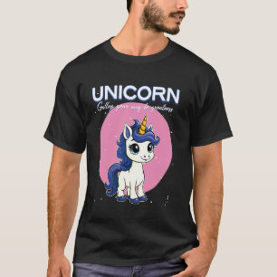 Eenhoorn galoppeer je weg naar grootheid Eenhoorn T-shirt