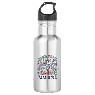 Eenhoorn Geboren om Luid en Magisch te Zijn Origin Waterfles