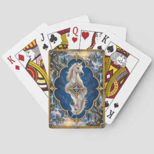 Eenhoorn, gotisch fantasymonster pokerkaarten