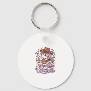 Eenhoorn Howdy Eenhoorn Cadeau Idee Sticker en Shi Sleutelhanger