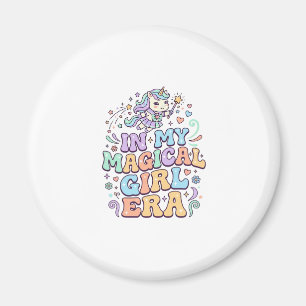Eenhoorn in mijn Magical Girl-tijdperk Kawaii-stic Magneet