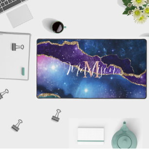 Eenhoorn Kleuren Agaat Roos Gouden Glitter Desk Ma Bureaumat