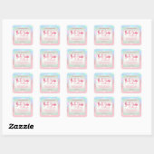 Eenhoorn Kleuren Body Butter Labels (Vel)