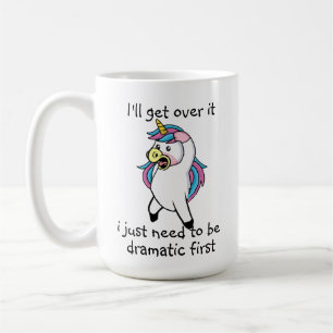 Eenhoorn Koffie Mok - grillige Drama Queen Gift Mu