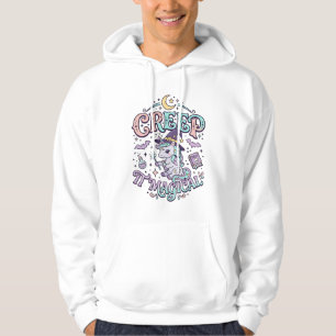 Eenhoorn Kruip het Magische Retro Stijl T-Shirt On