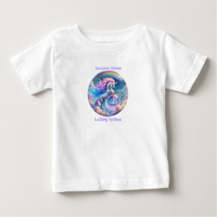 Eenhoorn Kusjes Wiegendo Wensen Regenboog Baby T-S