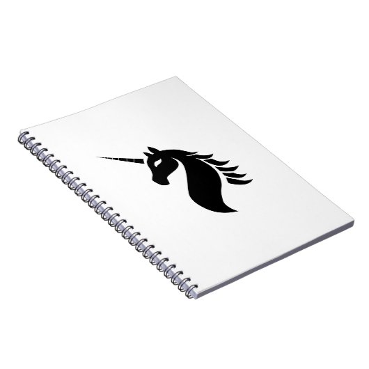 Eenhoorn logo notitieboek (Rechterzijde)