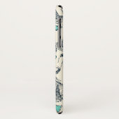 eenhoorn love indigo mint parelaar Case-Mate iPhone case (Achterkant/links)