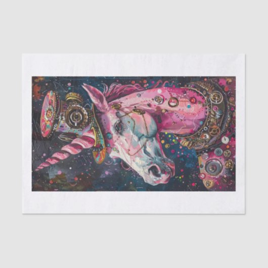 Eenhoorn Lyfe11 Tissuepapier (Voorkant)