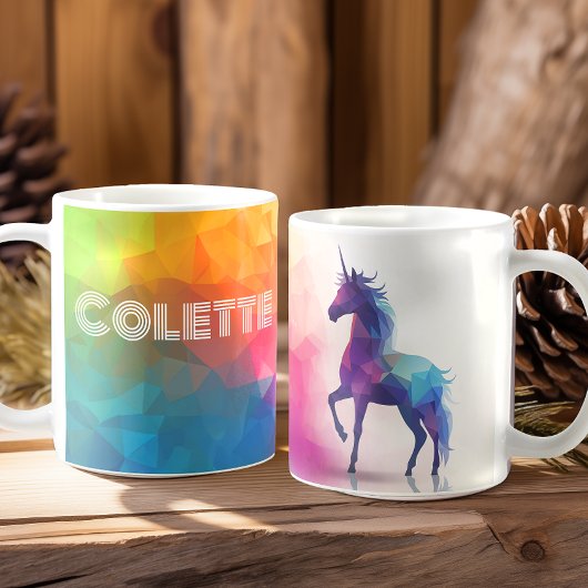 Eenhoorn Magic - gepersonaliseerd Koffiemok