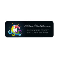 Eenhoorn Magic Prinses Kleurrijke Gepersonaliseerd