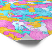 Eenhoorn Mess Poster (Hoek)