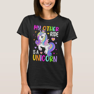 Eenhoorn minnaar - Grappig Mijn andere rit is een T-shirt