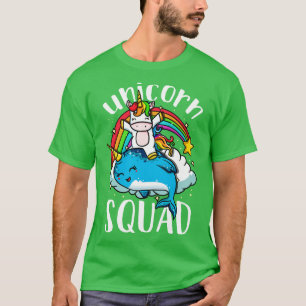 Eenhoorn Narwhals Eenhoorn Squad Eenhoorn Lover T-shirt
