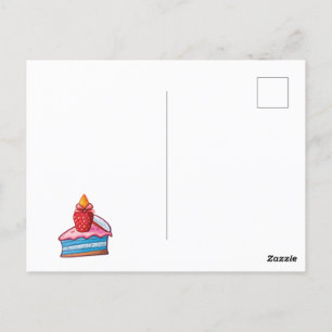 Eenhoorn ontwerp voor kinderen briefkaart