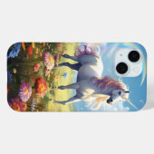 Eenhoorn op de weide Case-Mate iPhone case (Achterkant (horizontaal))