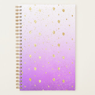 Eenhoorn Paarse Glitter Planner