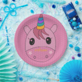 Eenhoorn Papier Bord (Feest)