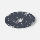 Eenhoorn Papieren Bordje (Gekanteld)