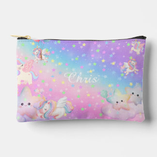 Eenhoorn pastel roze etui