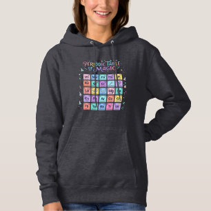 Eenhoorn Periodiek Systeem van Magie Trendy Cadeau Hoodie