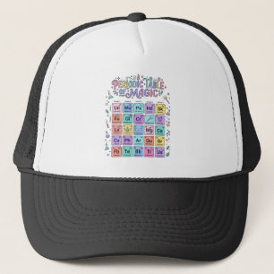 Eenhoorn Periodiek Systeem van Magie Trendy Schatt Trucker Pet
