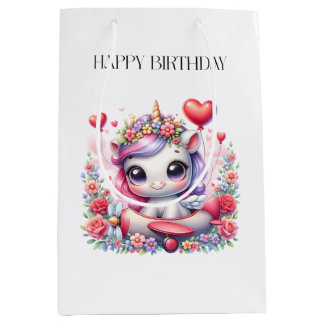 Eenhoorn Piloot Verjaardag Medium Cadeauzakje