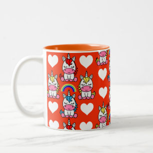 Eenhoorn Pony Home Decor Tweekleurige Koffiemok