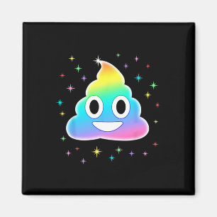 Eenhoorn Poop Magic Rainbow Fun Halloween Kostuum Magneet