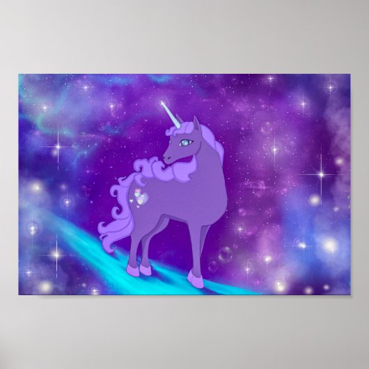 Eenhoorn Poster  (Voorkant)