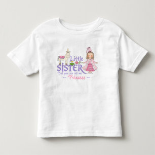 Eenhoorn Princess Little Sister T-shirts