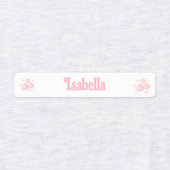 Eenhoorn Prinses Terug naar School Kleding Labels (Design 1)