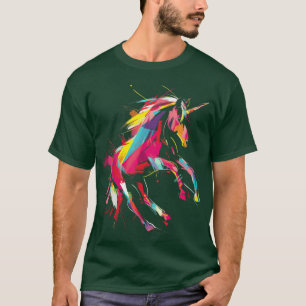 Eenhoorn Regenboog Dier Dierenpark grappig T-shirt