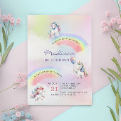 Eenhoorn Regenboog Magische Verjaardag Kaart