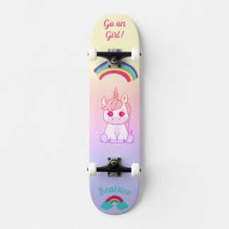 Eenhoorn regenboog Skateboard