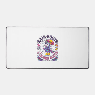 Eenhoorn regenlaarzen en Eenhoorn Roots Commercial Bureaumat